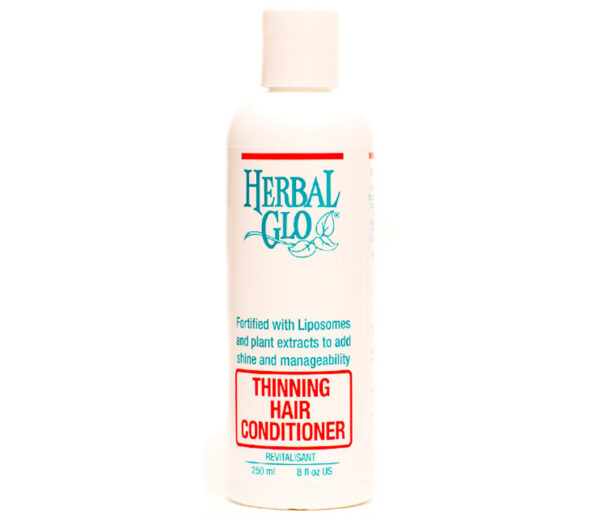 bottle of thinning hair conditioner