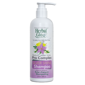 bottle of purple shampoo