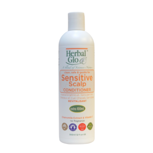 bottle of sensitive scalp conditioner 350ml